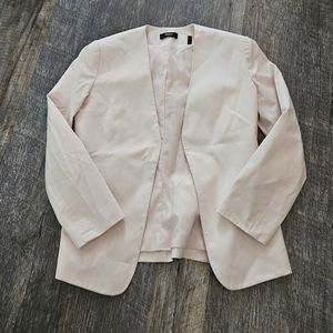 Theory light pink blazer